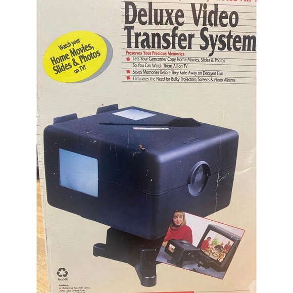 Ambico Deluxe Video Transfer System Home Movies/Slides/Photos All-In-One - Picture 3 of 8